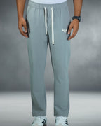 Premium Solid Trouser Pant (Light Grey)