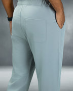 Premium Solid Trouser Pant (Light Grey)