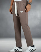 Premium Solid Trouser Pant (Deep Brown)