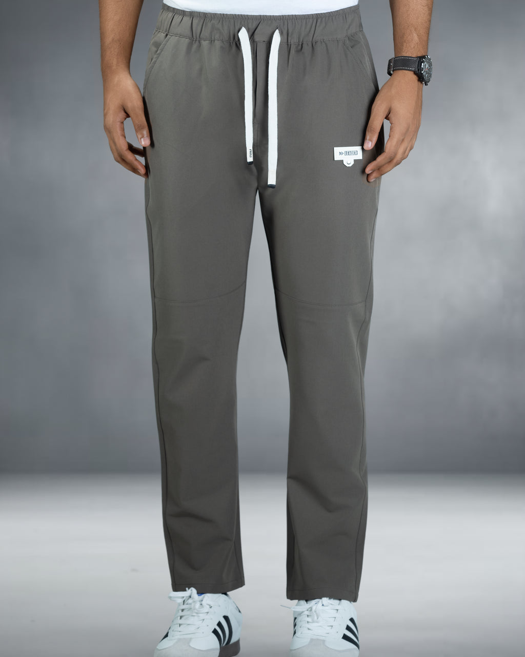 Premium Solid Trouser Pant (Dusty olive)