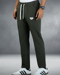 Premium Solid Trouser Pant (Olive)