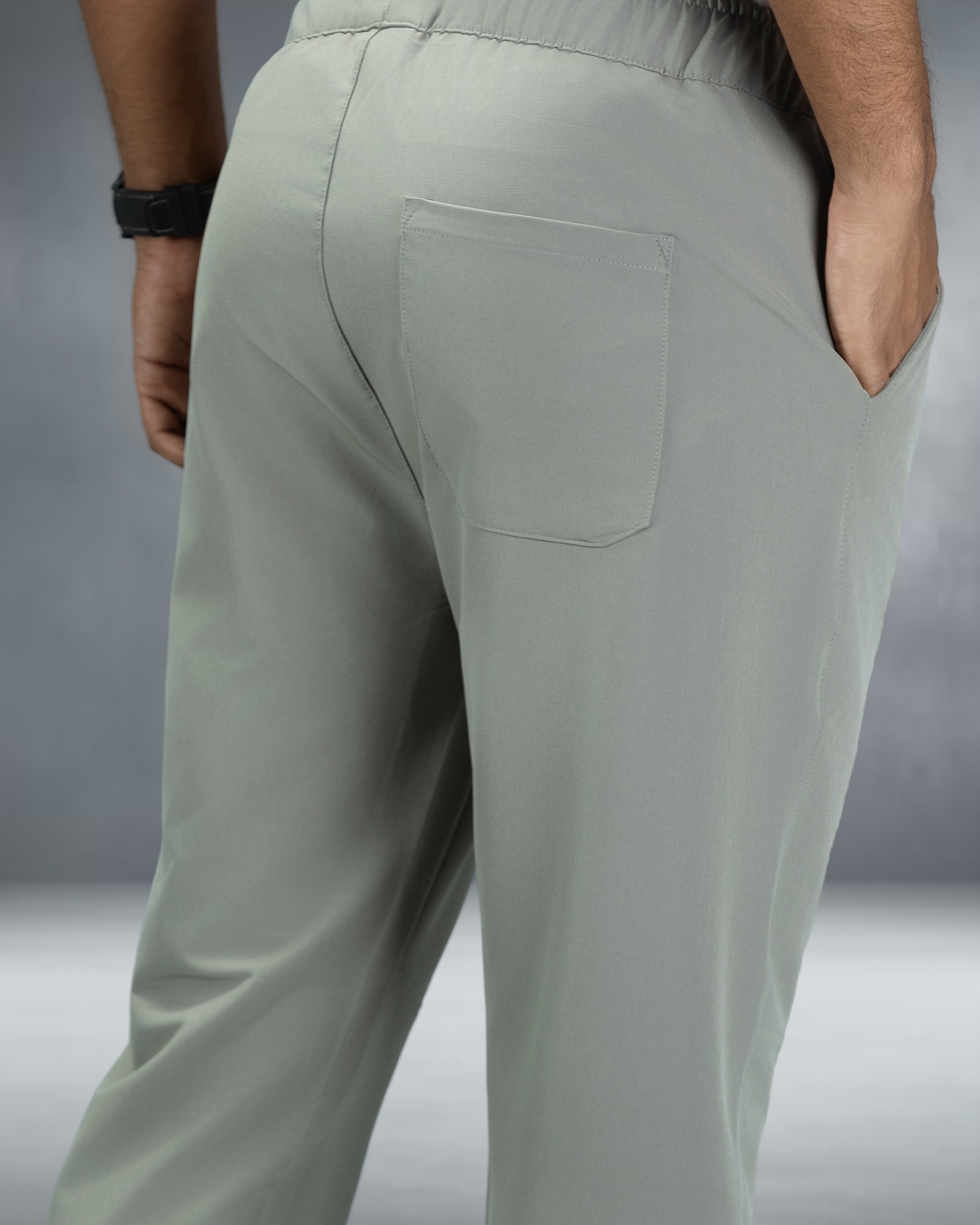 Premium Solid Trouser Pant (Light Brown)