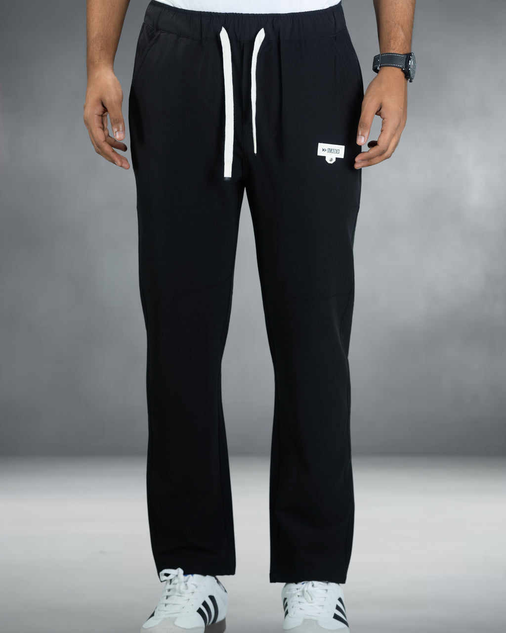 Premium Solid Trouser Pant (Black)