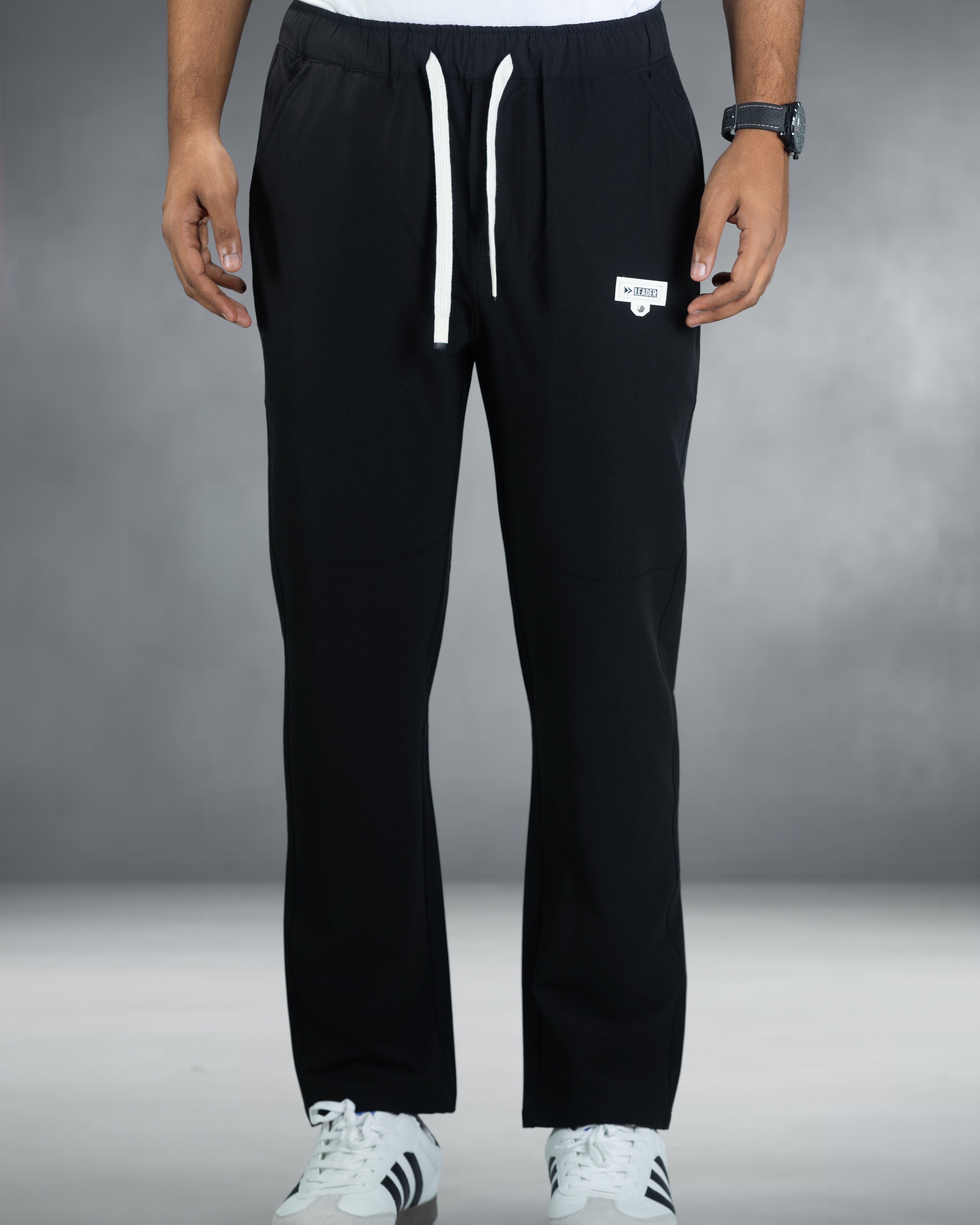 Premium Solid Trouser Pant (Black)