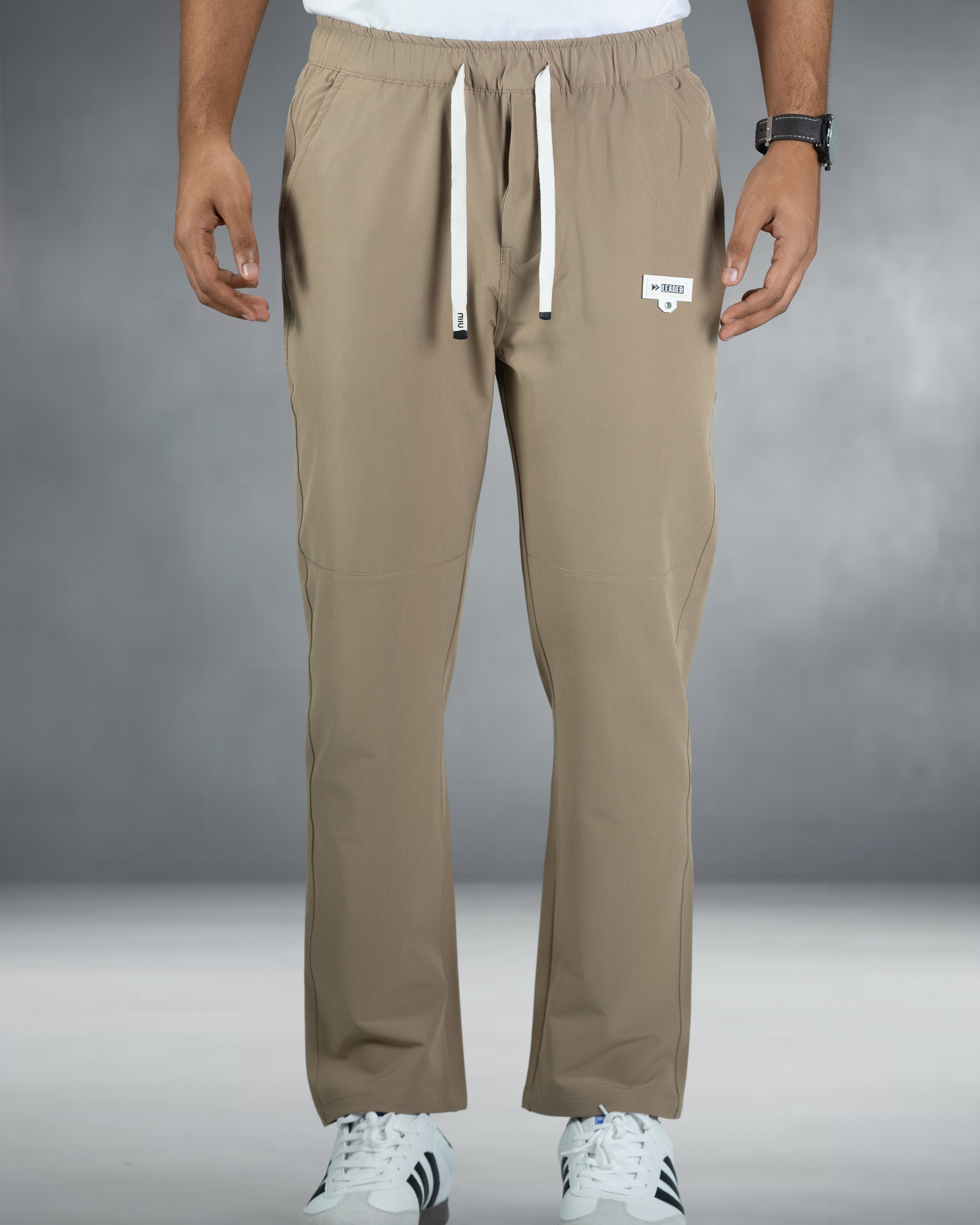 Premium Solid Trouser Pant (Khaki)