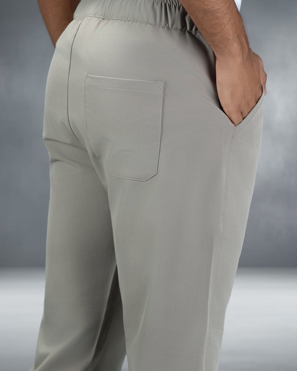 Premium Solid Trouser Pant (Sand)