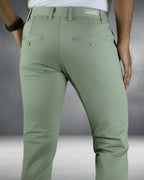 Premium Chino Twill Pant (Grey Olive)