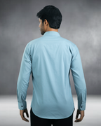 Bamboo Fiber Shirt (Sky Blue)