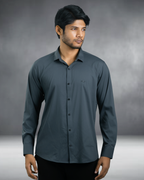 Bamboo Fiber Shirt (Dark Grey)