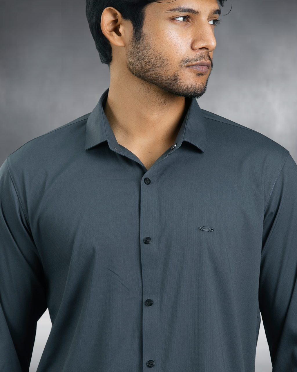 Bamboo Fiber Shirt (Dark Grey)