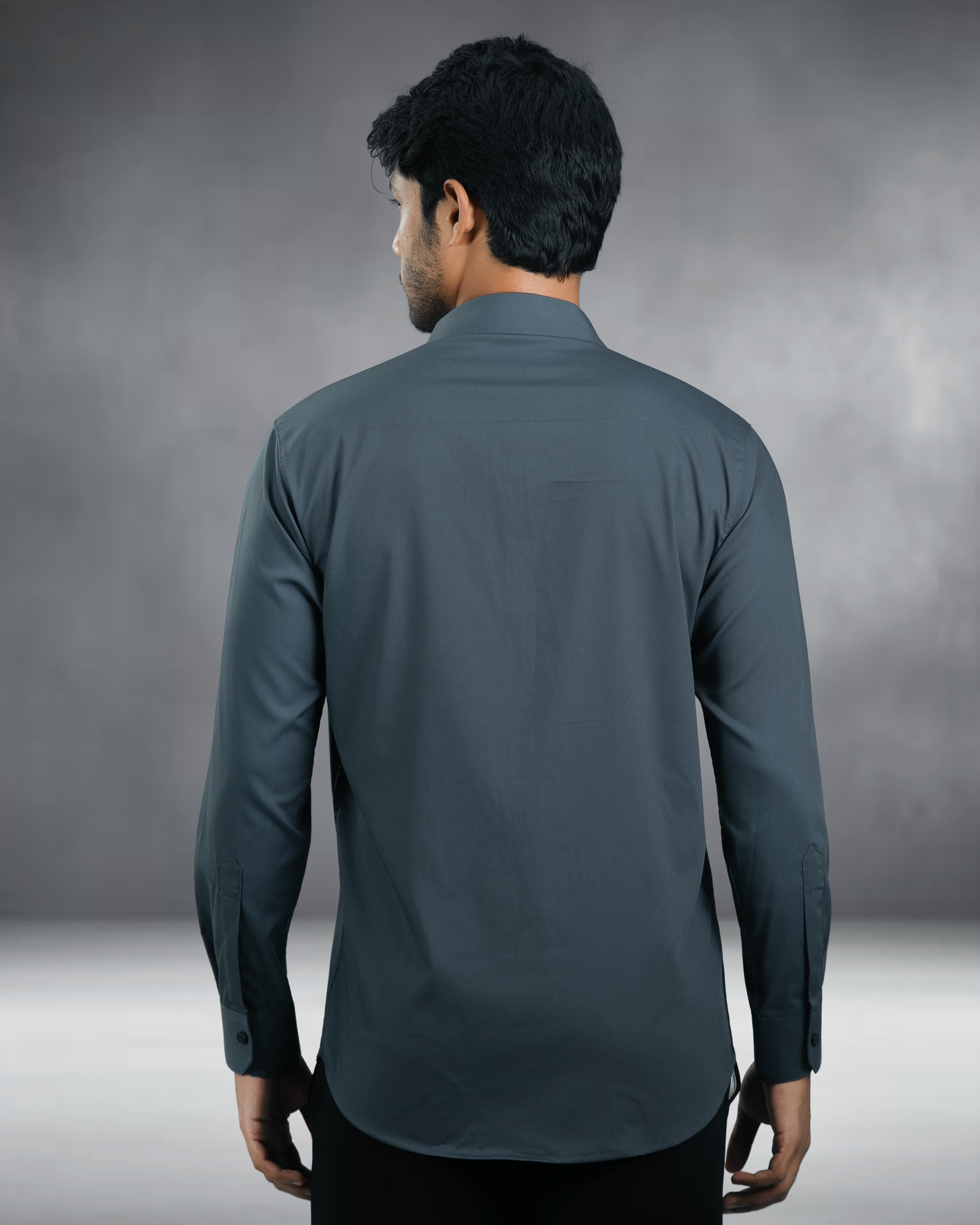 Bamboo Fiber Shirt (Dark Grey)