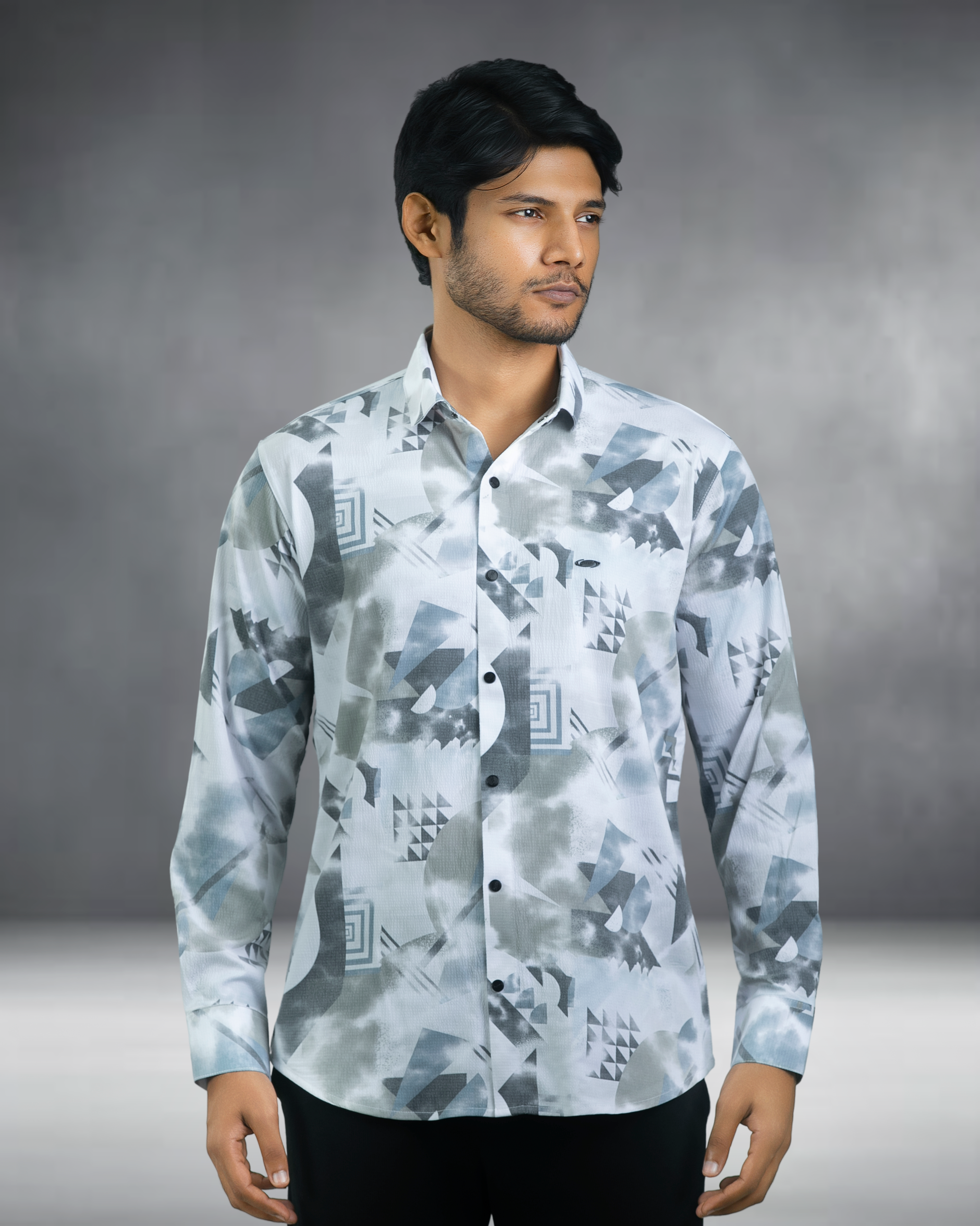 Bamboo Fiber Printed Shirt (Print -3)