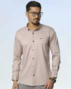 Bamboo Fiber Solid Shirt Light Khaki