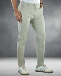 Premium Chino Twill Pant (Light Olive)
