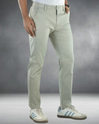 Premium Chino Twill Pant (Light Olive)