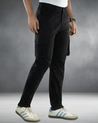 6 Pocket Cargo Pant – Black