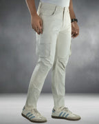 6 Pocket Cargo Pant – Off White