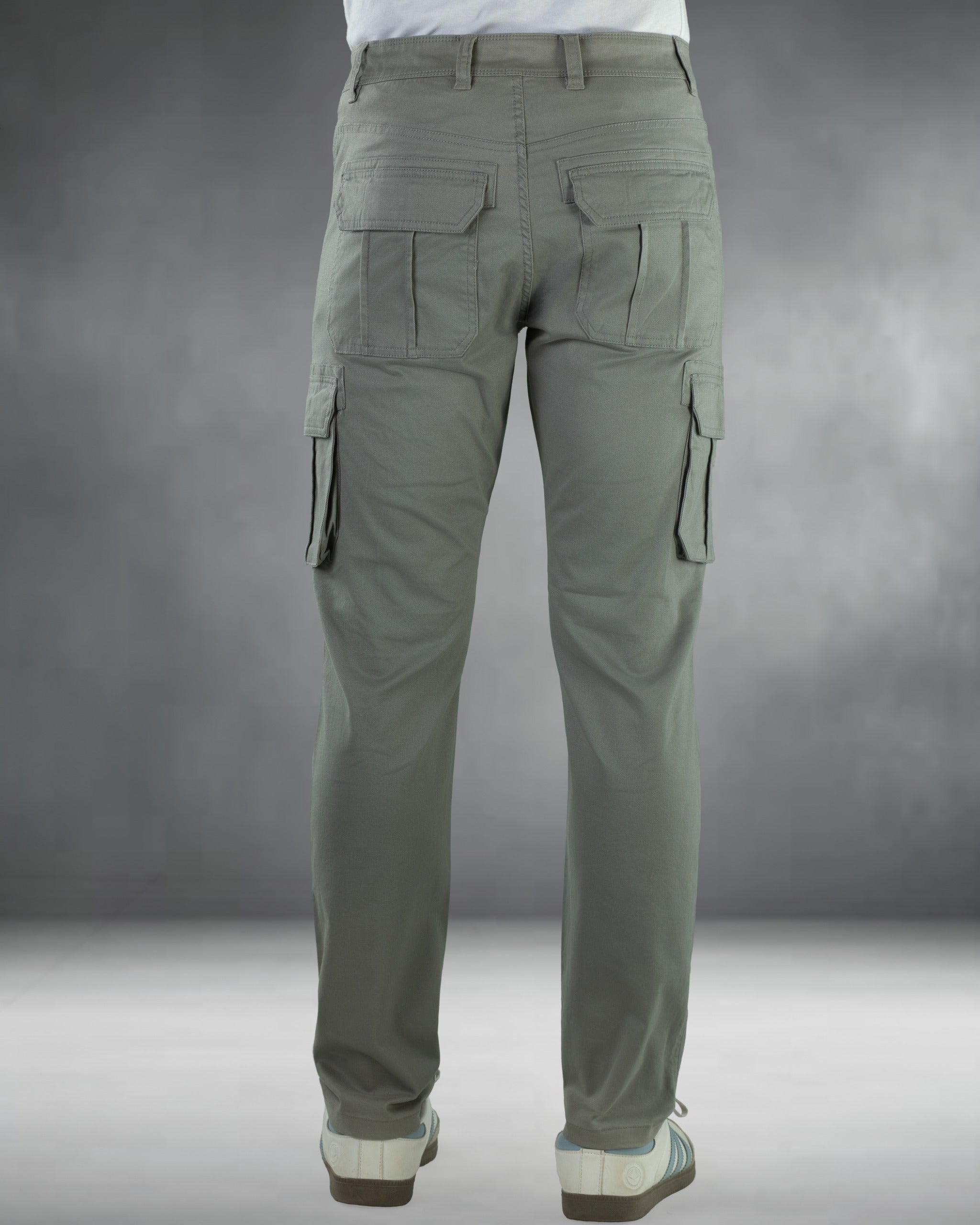 6 Pocket Cargo Pant – Stone Grey