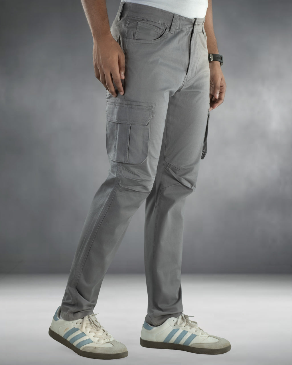 6 Pocket Cargo Pant – Ash