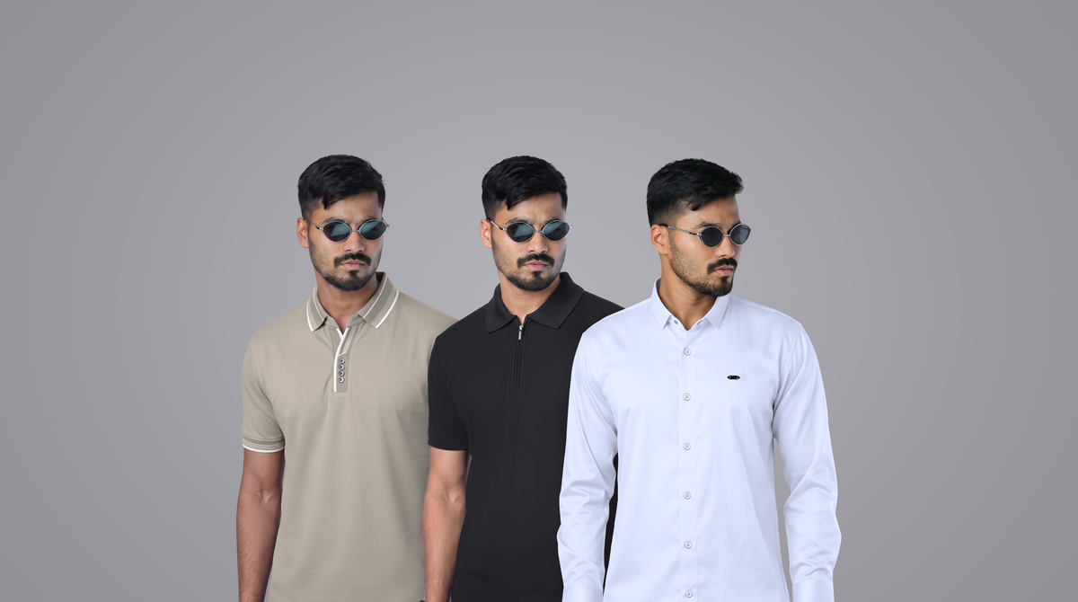 A3 Styles premium polo and bamboo fiber shirt