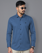 Bamboo Fiber Shirt (Blue)