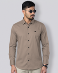 Bamboo Fiber Shirt (Brown)