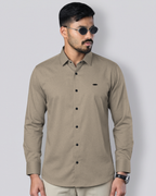 Bamboo Fiber Shirt (Brown)