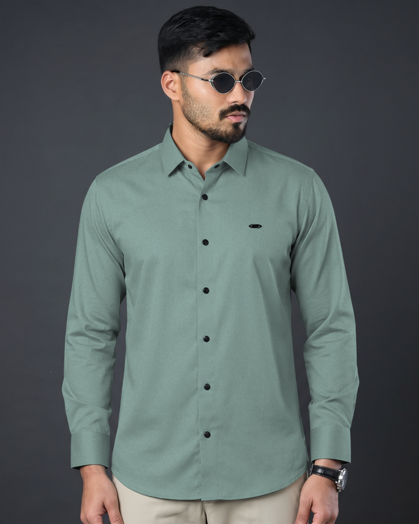Bamboo Fiber Shirt (Sage Green)