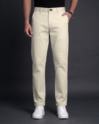 Premium Chinese Chino (Beige) - front view
