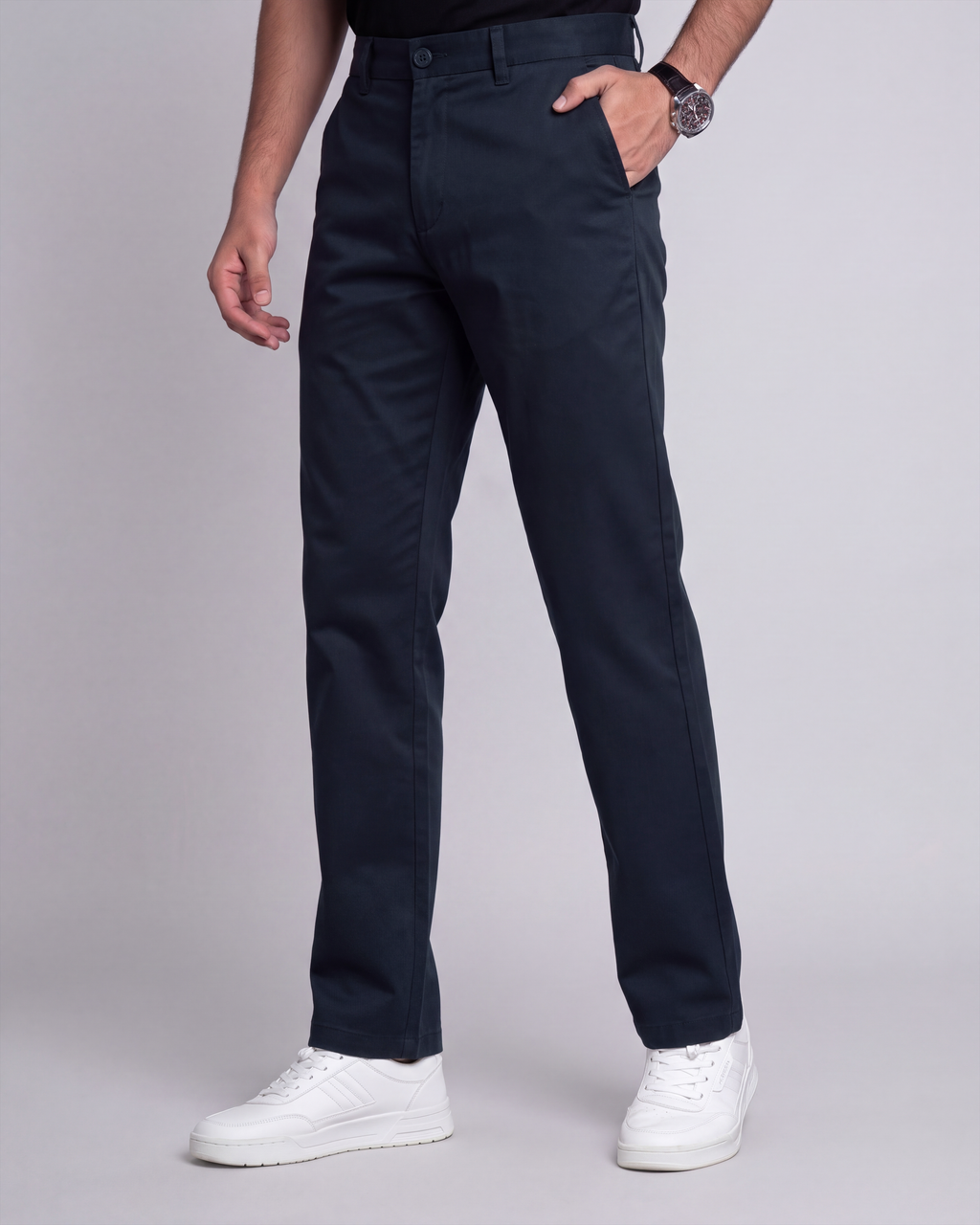 Premium Chino Twill Pant Navy Blue