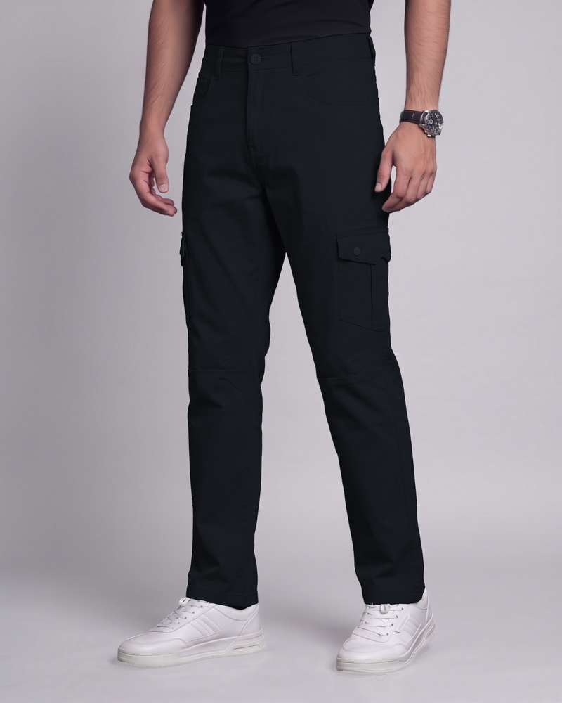 Premium Cargo Pant (Black)
