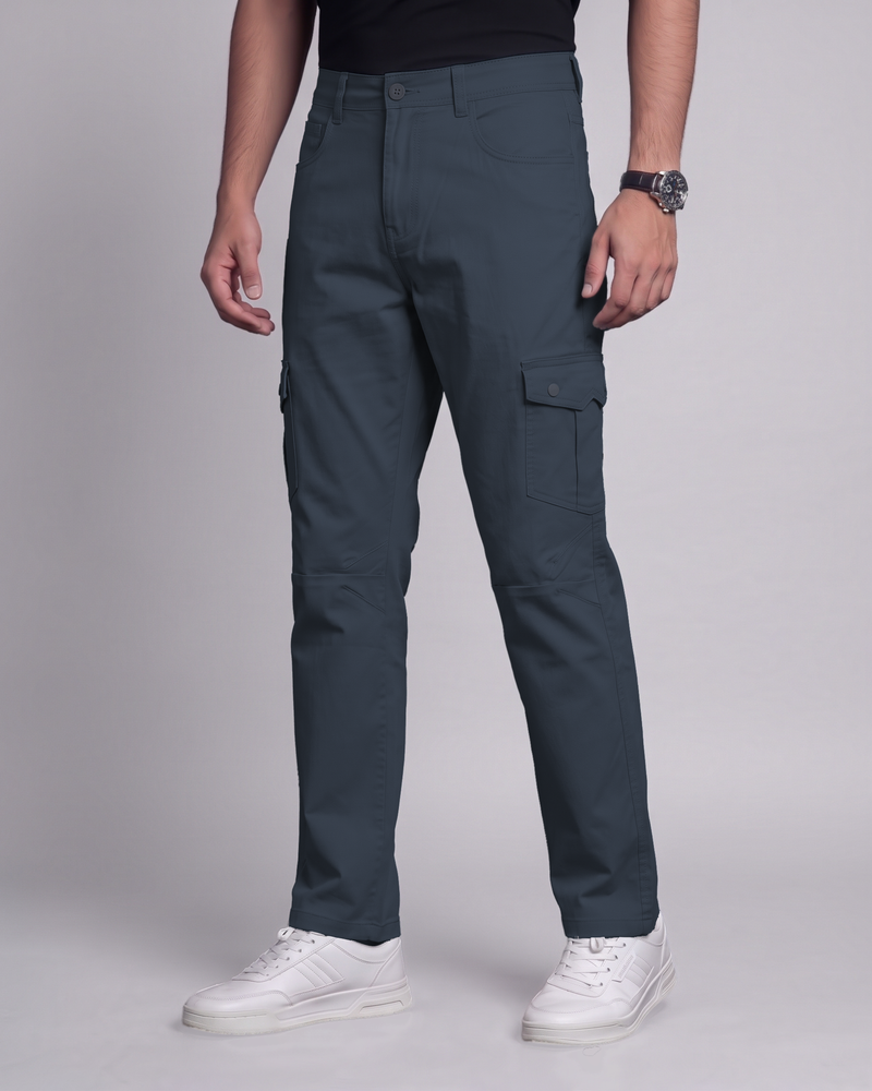 Premium Cargo Pant (Charcoal)