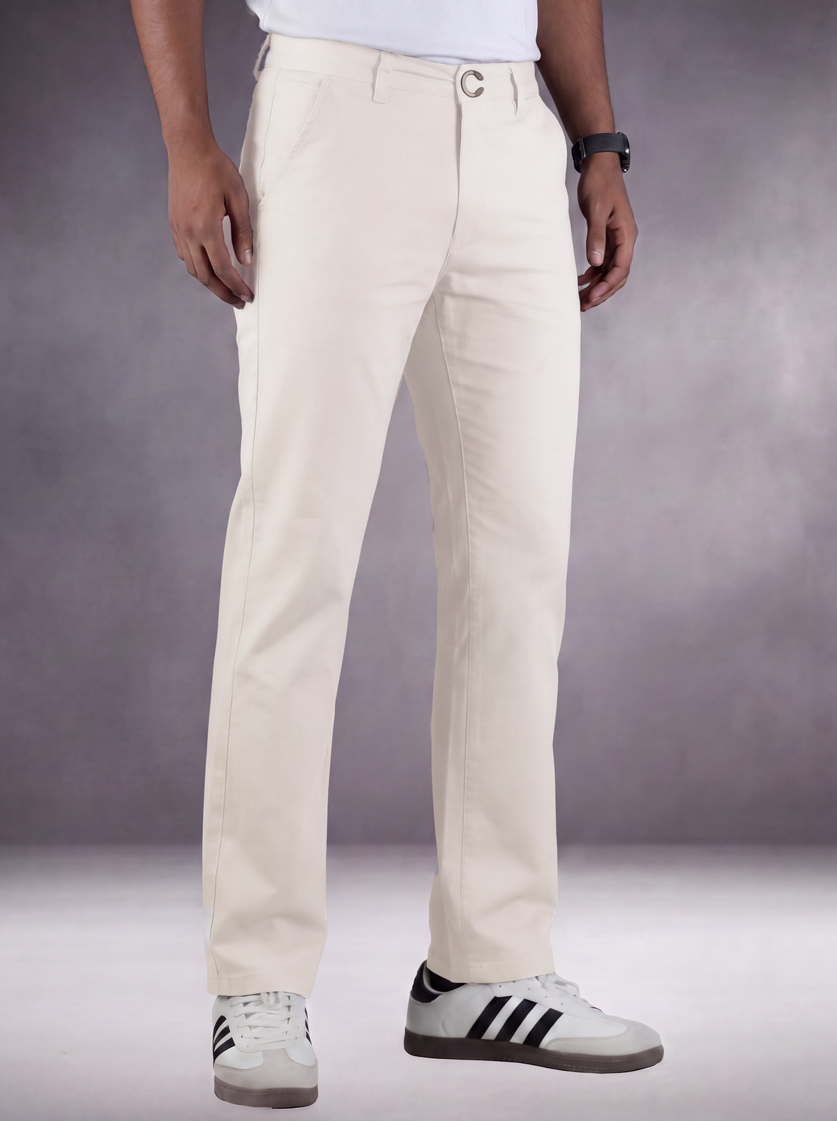 Premium Chinese Chino (Cream)