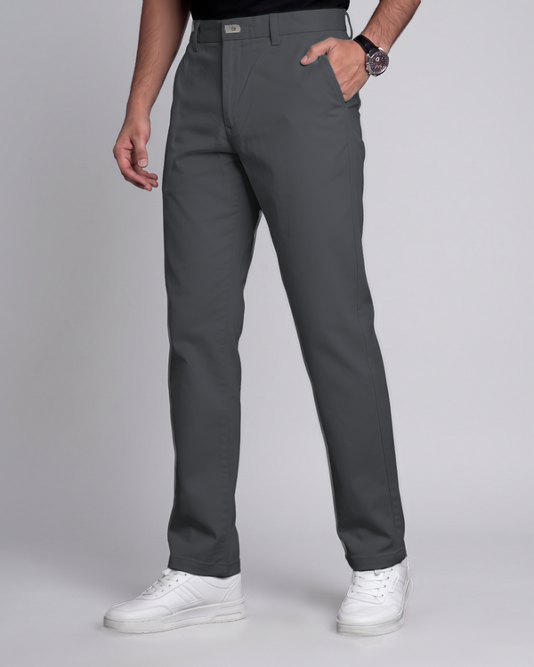 Premium Chinese Chino (Dark Ash)