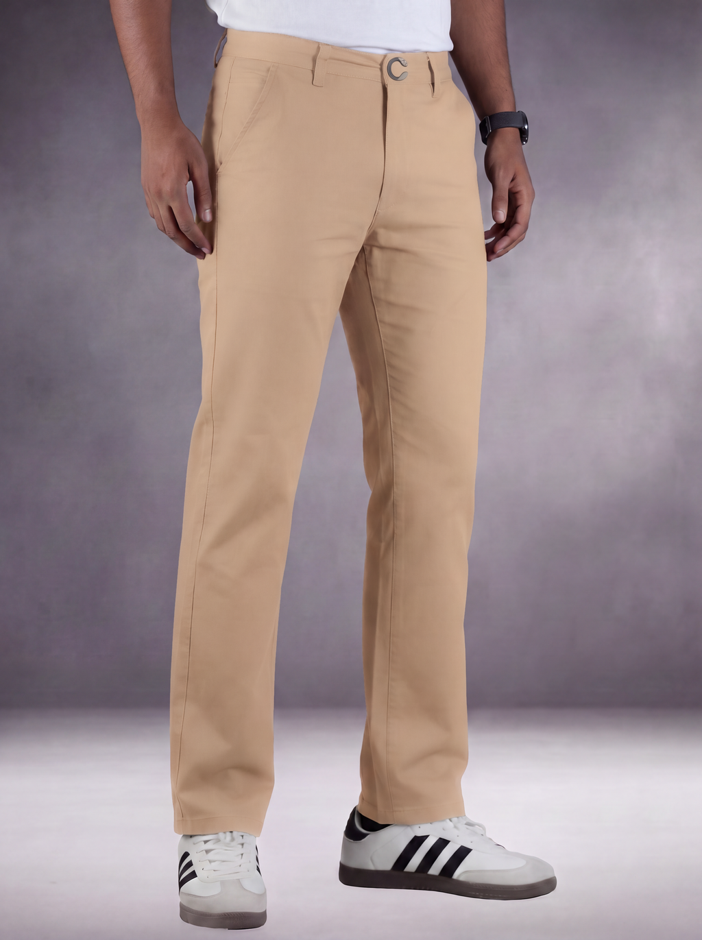 Premium Chinese Chino (Dark Beige)