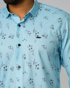 Bamboo Fiber Floral Shirt 25F