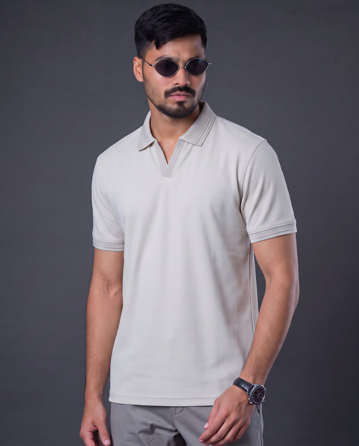 Premium Polo (Off White)
