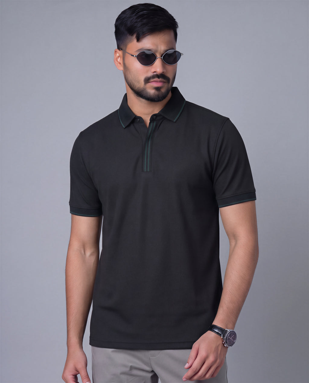 Premium Polo (Black)