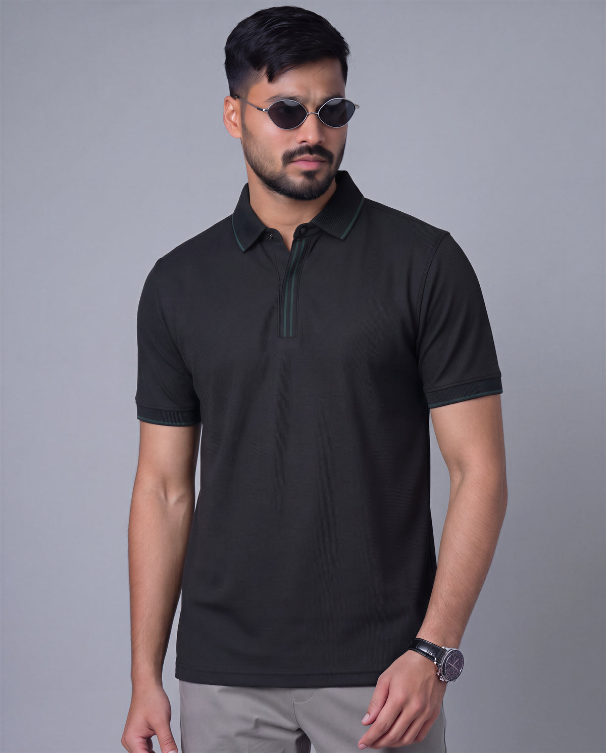 Premium Polo (Black)
