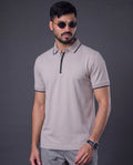 Premium Polo (Lavender grey)