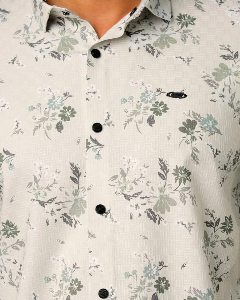 Bamboo Fiber Floral Shirt 25I