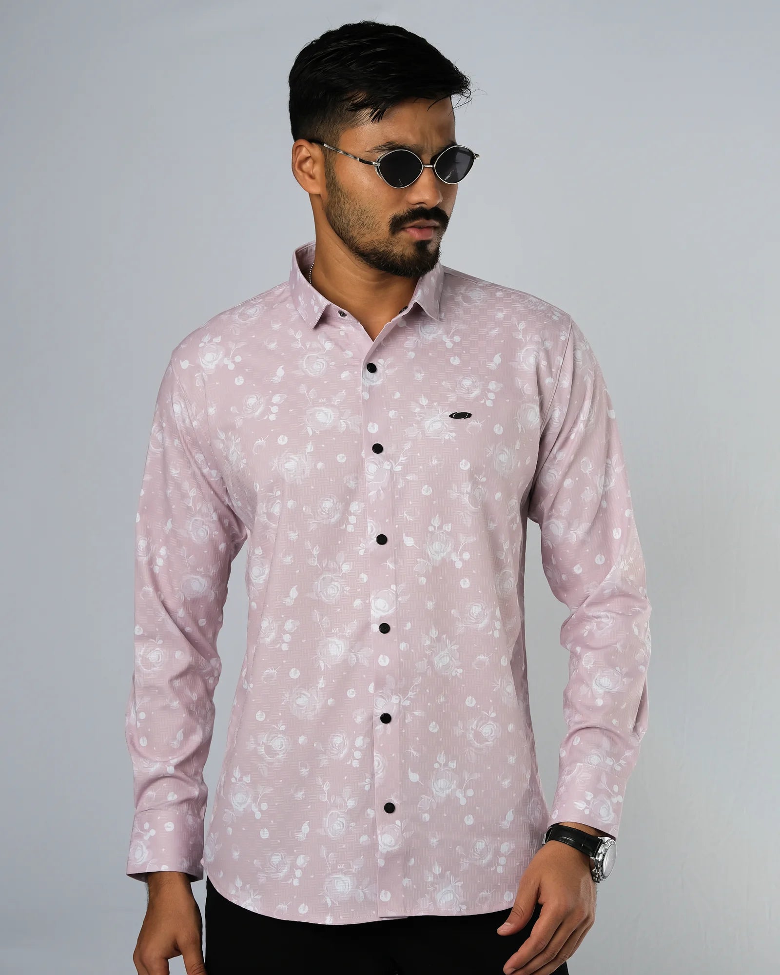 Bamboo Fiber Floral Shirt 25K