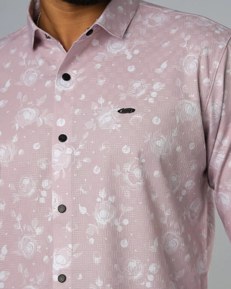 Bamboo Fiber Floral Shirt 25K