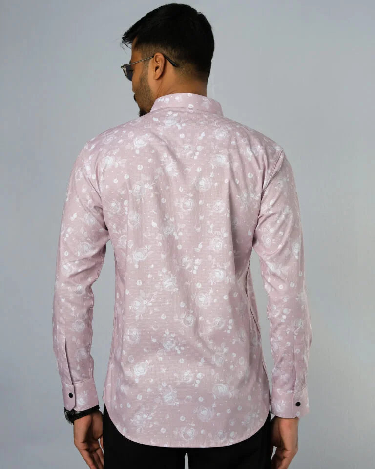 Bamboo Fiber Floral Shirt 25K