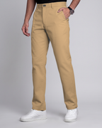 Premium Chinese Chino (Khaki) - side view
