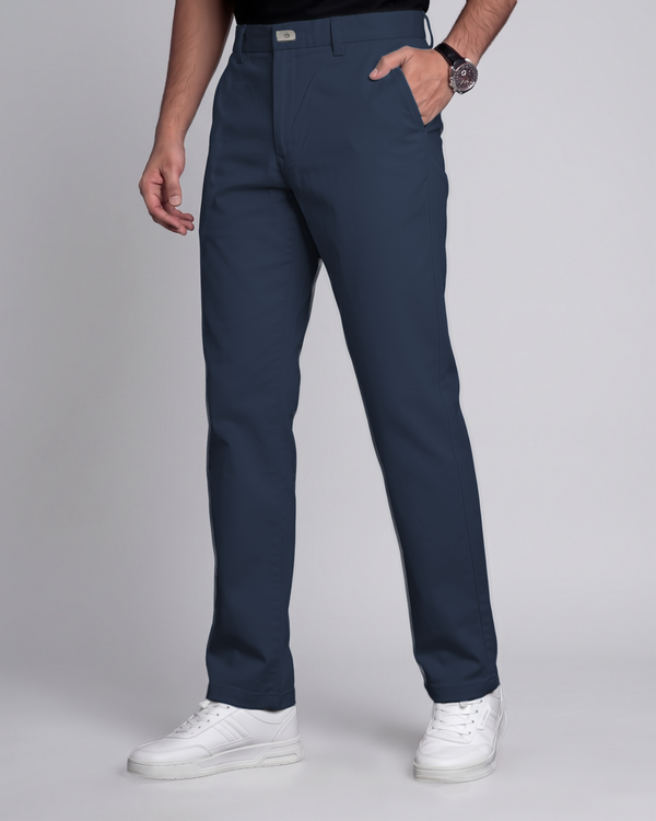 Premium Chinese Chino (Navy Blue)