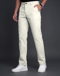 Premium Chinese Chino (Off White) - side view
