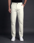 Premium Chinese Chino (Off White) - front view