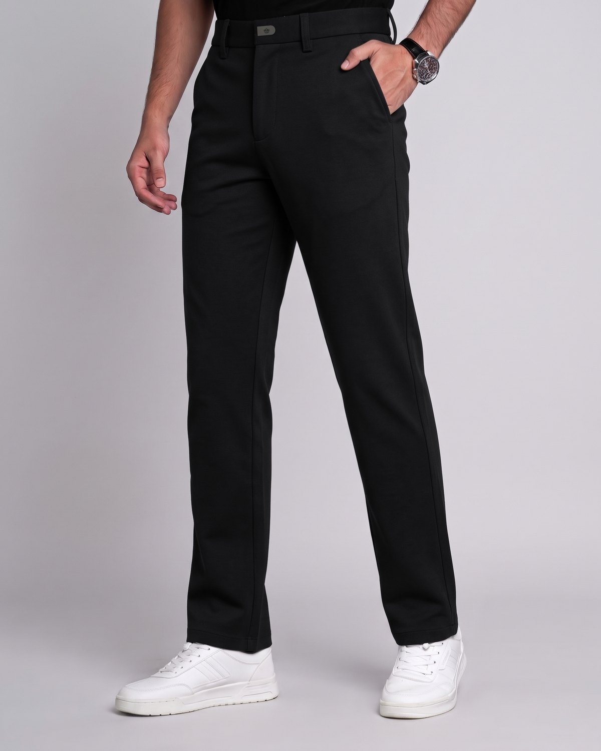 Premium Chinese Chino (Black) side