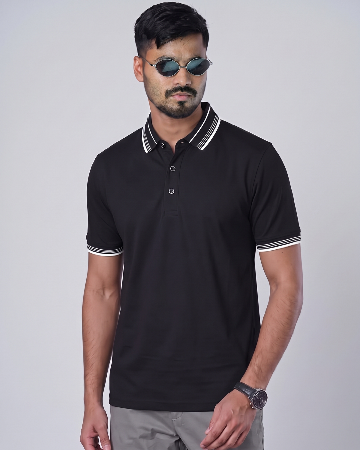 Premium Polo (Black)